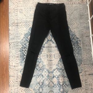 Hollister advanced stretch high rise skinny jeans